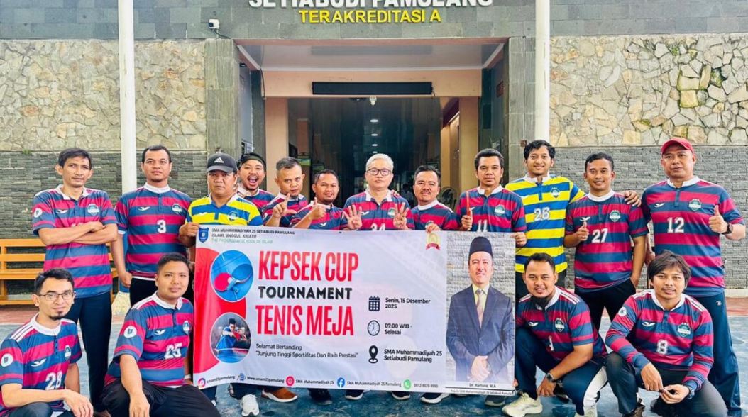 Semarak KEPSEK CUP 25: Laga Sengit Lintas Generasi, Kepala Sekolah Sukses Sabet Gelar Juara!